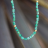 Beaded Emerald Necklace
