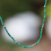Beaded Emerald Necklace