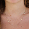 Tahitian Pearl & 22K Gold Charm Necklace