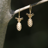 10k Gold Pineapple Earrings