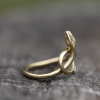 10k Gold Serpent Ring