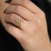 10k Gold Serpent Ring
