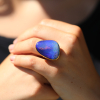 Boulder Opal XL 18k Gold Branch Ring