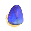 Boulder Opal XL 18k Gold Branch Ring