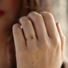 Pink Spinel Gold Ring