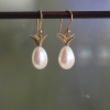 Pearl Pineapple Earrings