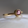 Pink Spinel Gold Ring