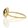 Star Ruby 18k Gold Egg Ring