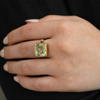 Rectangular Beryl Cocktail Ring