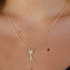 Diamond Key Necklace