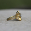 Talisman Engraved Starlight Diamond Ring