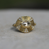 Talisman Engraved Starlight Diamond Ring
