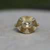 Talisman Engraved Starlight Diamond Ring