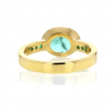 Emerald Orbit 18k Gold Band Ring