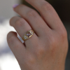 Harmony Raw Diamond Gold Ring