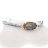 Talisman Labradorite Silk Silver Bracelet