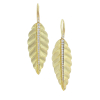 Maya Leaf Diamond Earrings