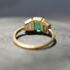 Harmony Emerald Diamond 18k Gold Ring