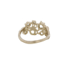 Lily of the Valley White Gold Diamond Ring