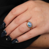 Australian Opal 18k Rose Gold Ring