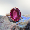 Rubellite 18k Rose Gold Ring