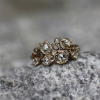 Lily of the Valley White Gold Diamond Ring