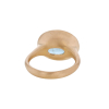 Rose Gold Aquamarine Ring