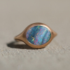 Australian Opal 18k Rose Gold Ring