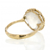 Rainbow Moonstone All 14k Gold Lace Ring