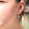 Chrysocolla Drusy Earrings