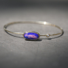Oval Australian Opal Gold Bracelet