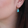 Chrysocolla Drusy Earrings