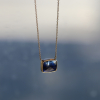 Checkerboard Kyanite Necklace