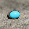 Oval Sleeping Beauty Turquoise Ring