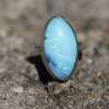 Boulder Opal Vertical Ring