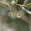 Wheel of Magic Jade Earrings