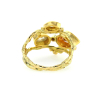 Double Seafire Morganite Diamond Ring