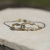 Cloud Bracelet with Sapphire and Diamonds