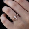 Diamond Solitaire 18k Rose Gold Ring