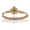 Twisting Diamond Snowflake 18k Rose Gold Ring