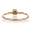 Diamond Solitaire 18k Rose Gold Ring