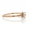 Diamond Solitaire 18k Rose Gold Ring