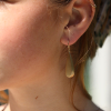 Level Headed Gold Earrings