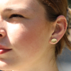 Alea Cameo Studs