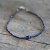 Sapphire Beaded Bracelet