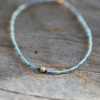 Multi-Color Sapphire 18K Gold Beaded Bracelet