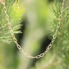 Textured 14k Gold handmade Chain
