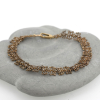 Yellow Gold Brown Diamond Bracelet