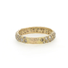 Yellow Gold Band with Brown Diamonds