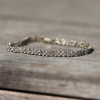 White Diamond Lace Bracelet